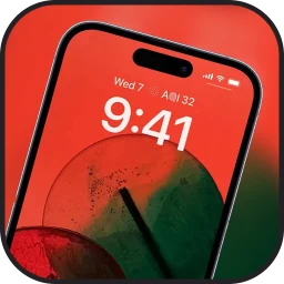 Notch island of iPhone 15 icon